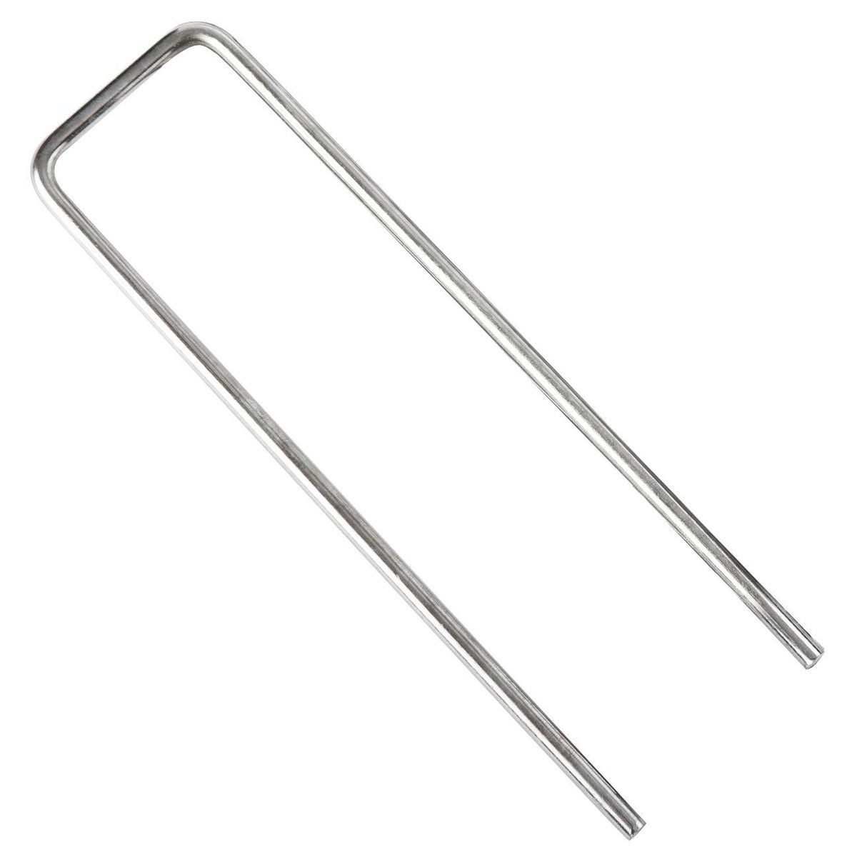  Lot de 10 Agrafes métalliques galvanisées WERKA PRO  15x4cm