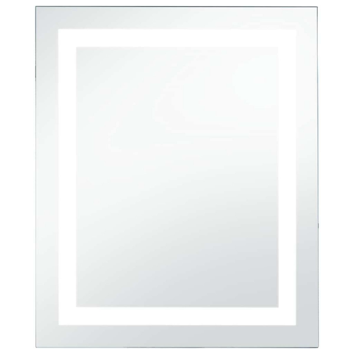 VIDAXL Miroir a LED pour salle de bains et capteur tactile 60x80 cm