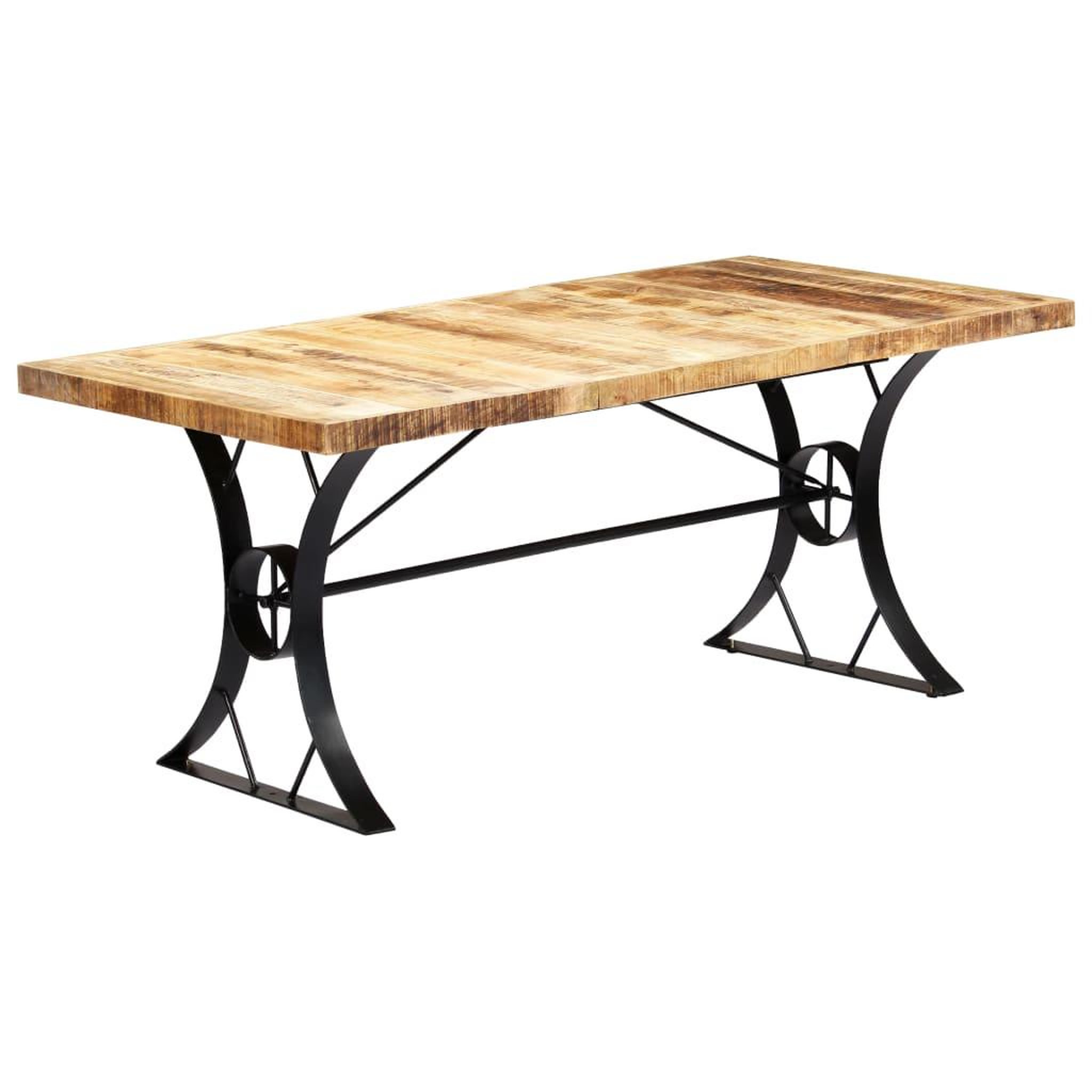 VIDAXL Table a manger 180x90x76 cm bois de manguier massif