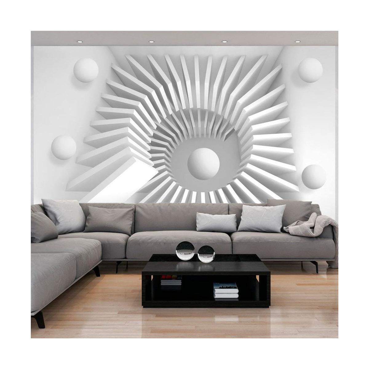 Paris Prix Papier Peint  White Jigsaw