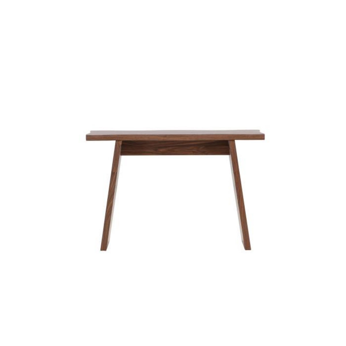 Paris Prix Console Design Courbé  Kirkenes  120cm Noyer