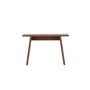 Voir la diapositive 4 : Paris Prix Console Design Courbé  Kirkenes  120cm Noyer