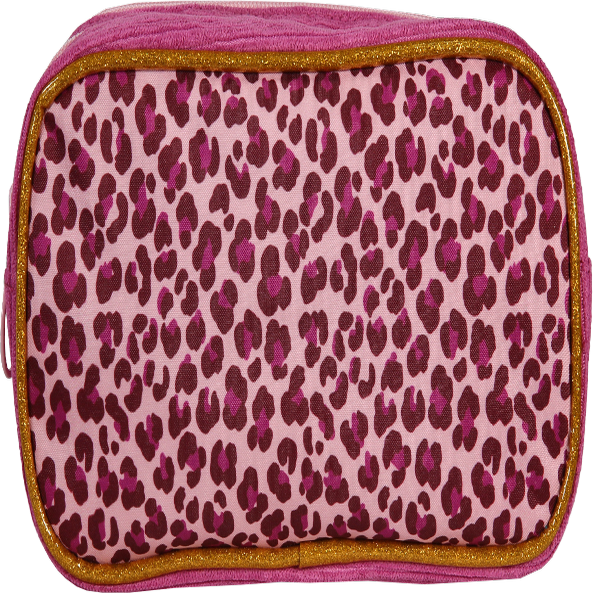 Voir la diapositive 4 : Bagtrotter Trousse scolaire Rectangulaire FRENCH DISORDER LEO - Rose Velours - Fille - 2 compartiments