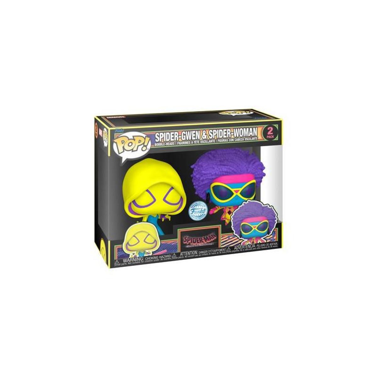 Funko Pack 2 Figurines Funko Pop Comics Marvel Spider Gwen & Spider Woman