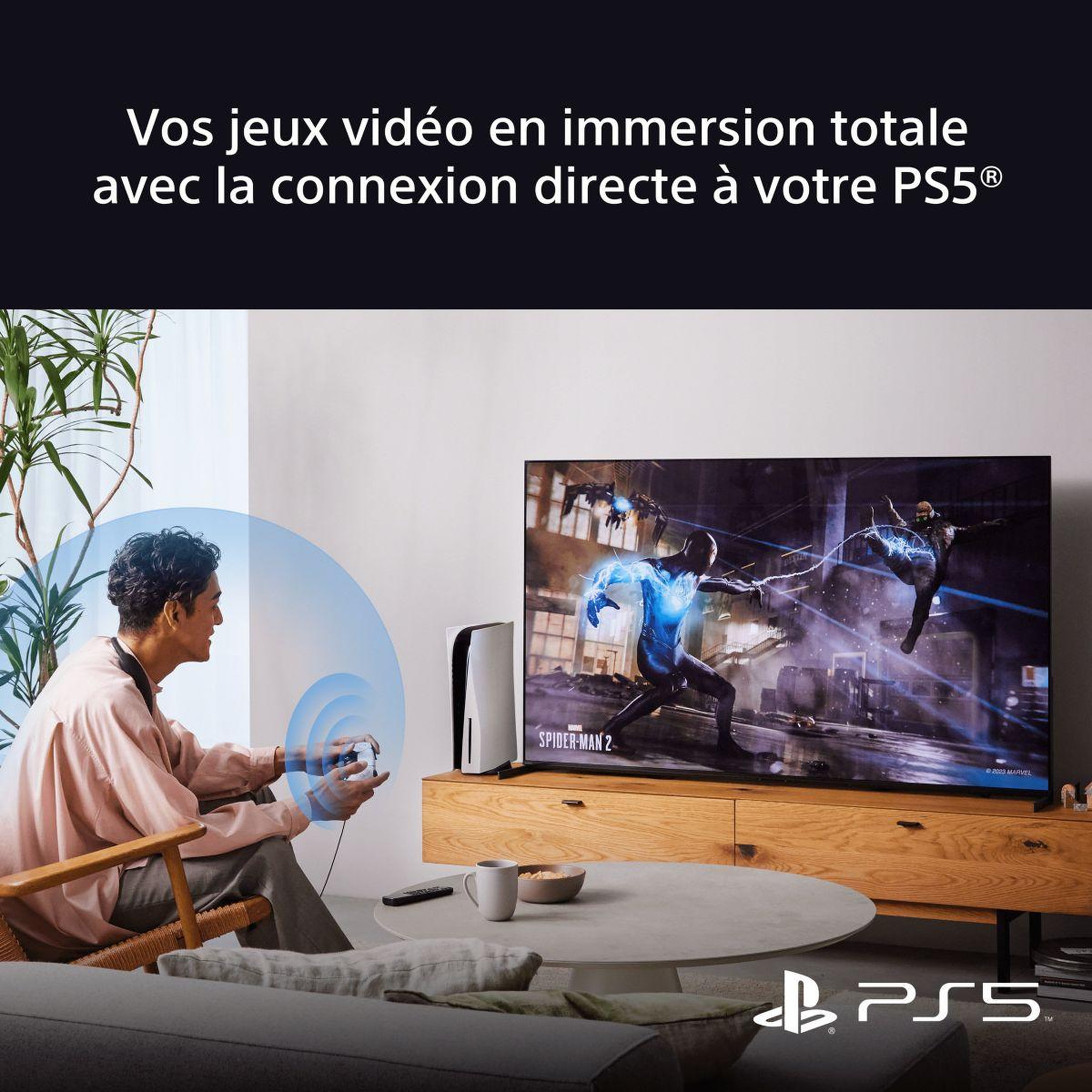 Voir la diapositive 5 : SONY Casque Tour de cou BRAVIA Theatre U Noir