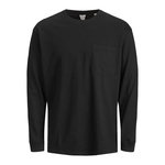Jack & Jones T-shirt Manches Longues Noir Homme Jack & Jones Tanby. Coloris disponibles : Noir