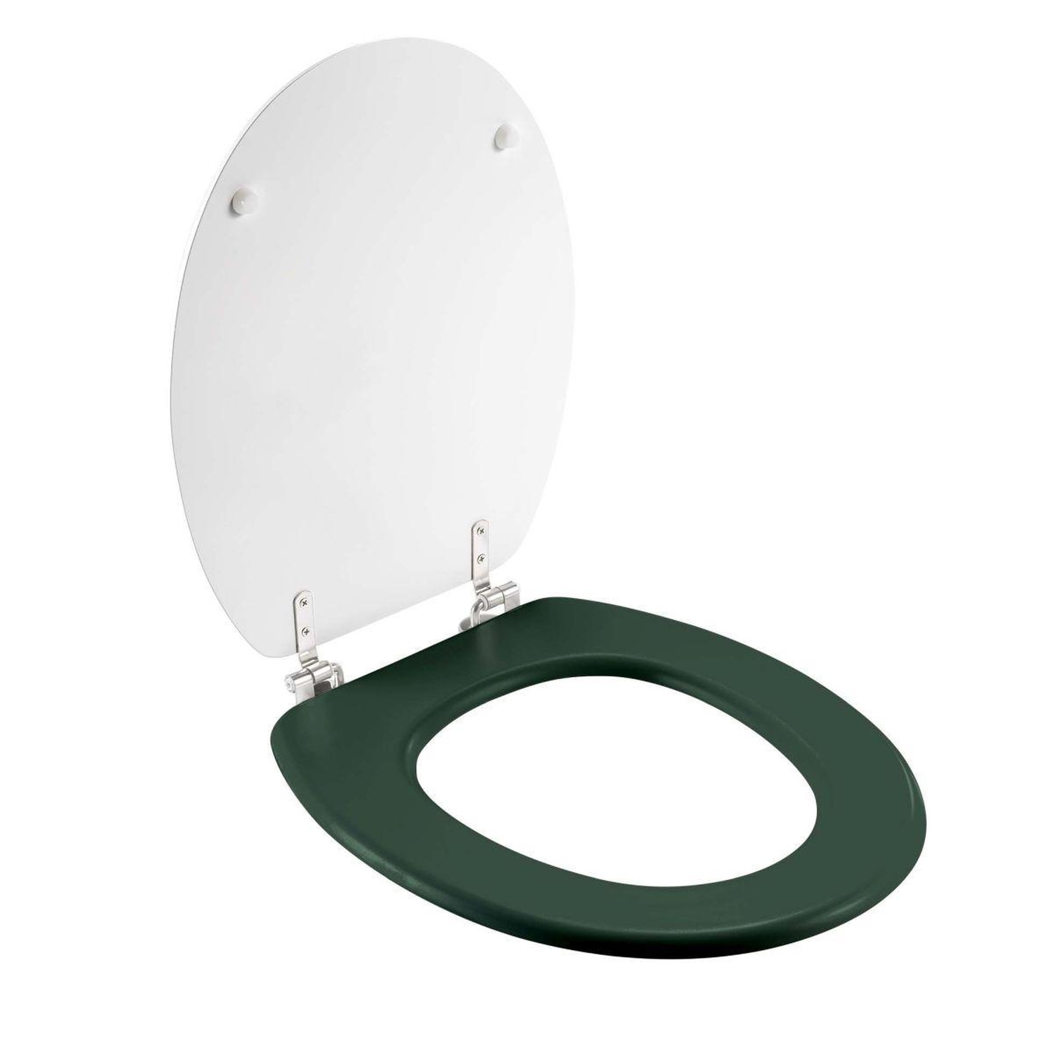 Voir la diapositive 3 : Douceur d'Intérieur Abattant wc imprimé végétal  vagabonde  45cm vert