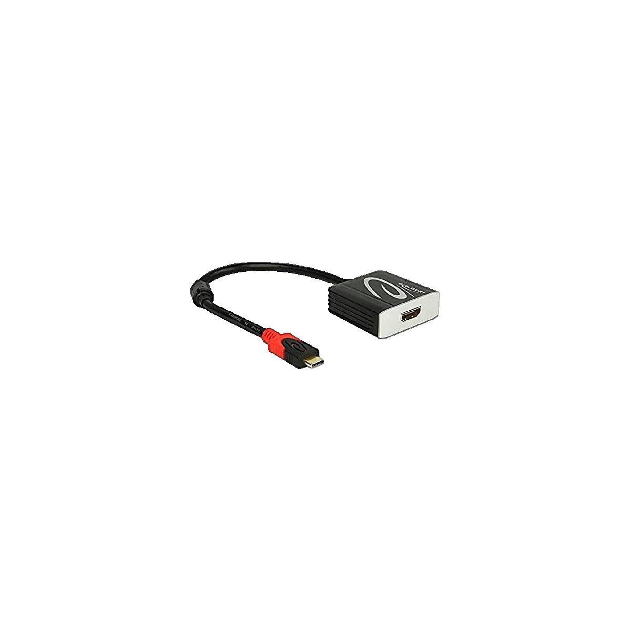 DeLock Adaptateur USB-C vers HDMI DeLOCK noir