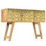 Voir la diapositive 2 : VIDAXL Buffet Bois de manguier massif 120x30x80 cm
