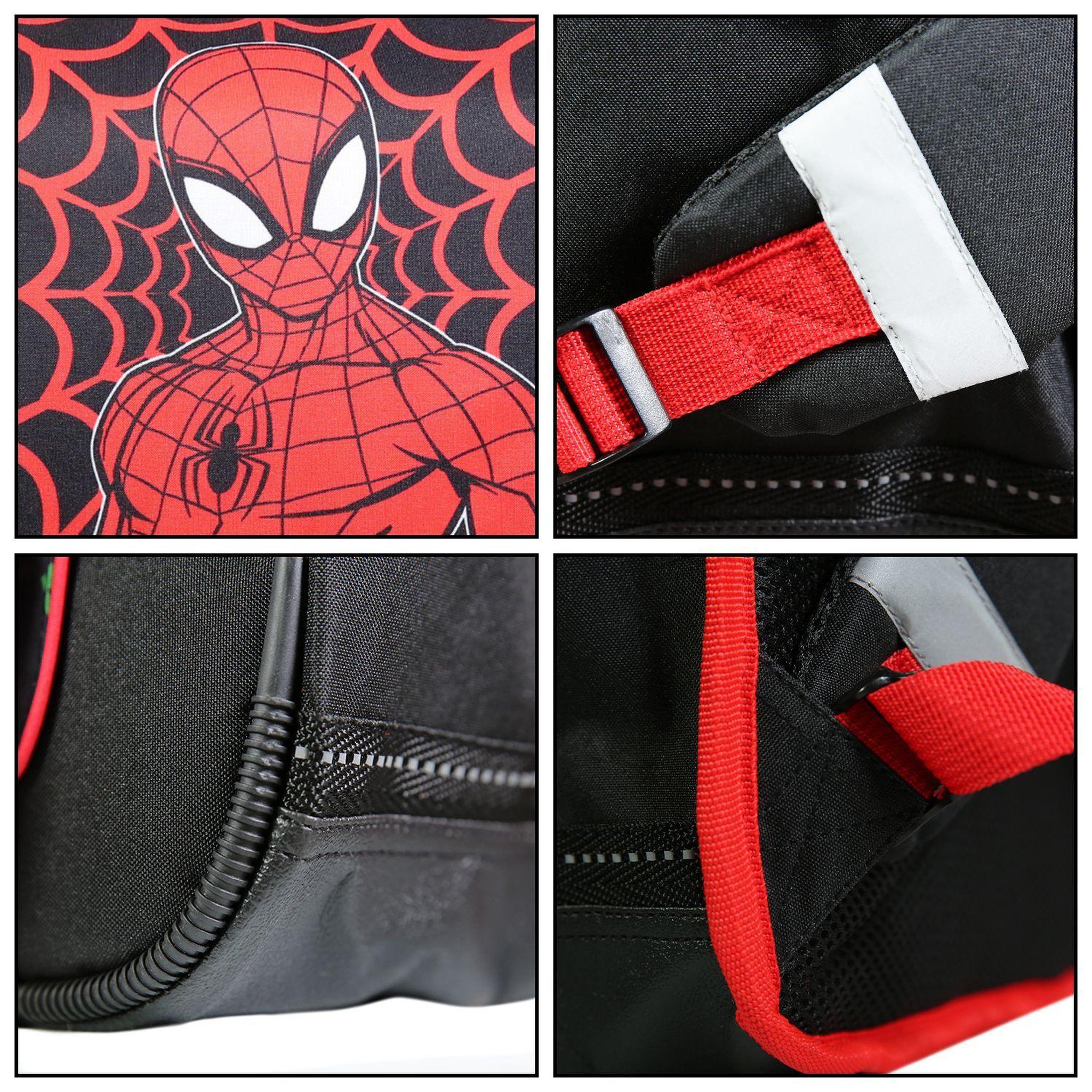 Voir la diapositive 6 : Bagtrotter BAGTROTTER Cartable 38 cm Spiderman Noir