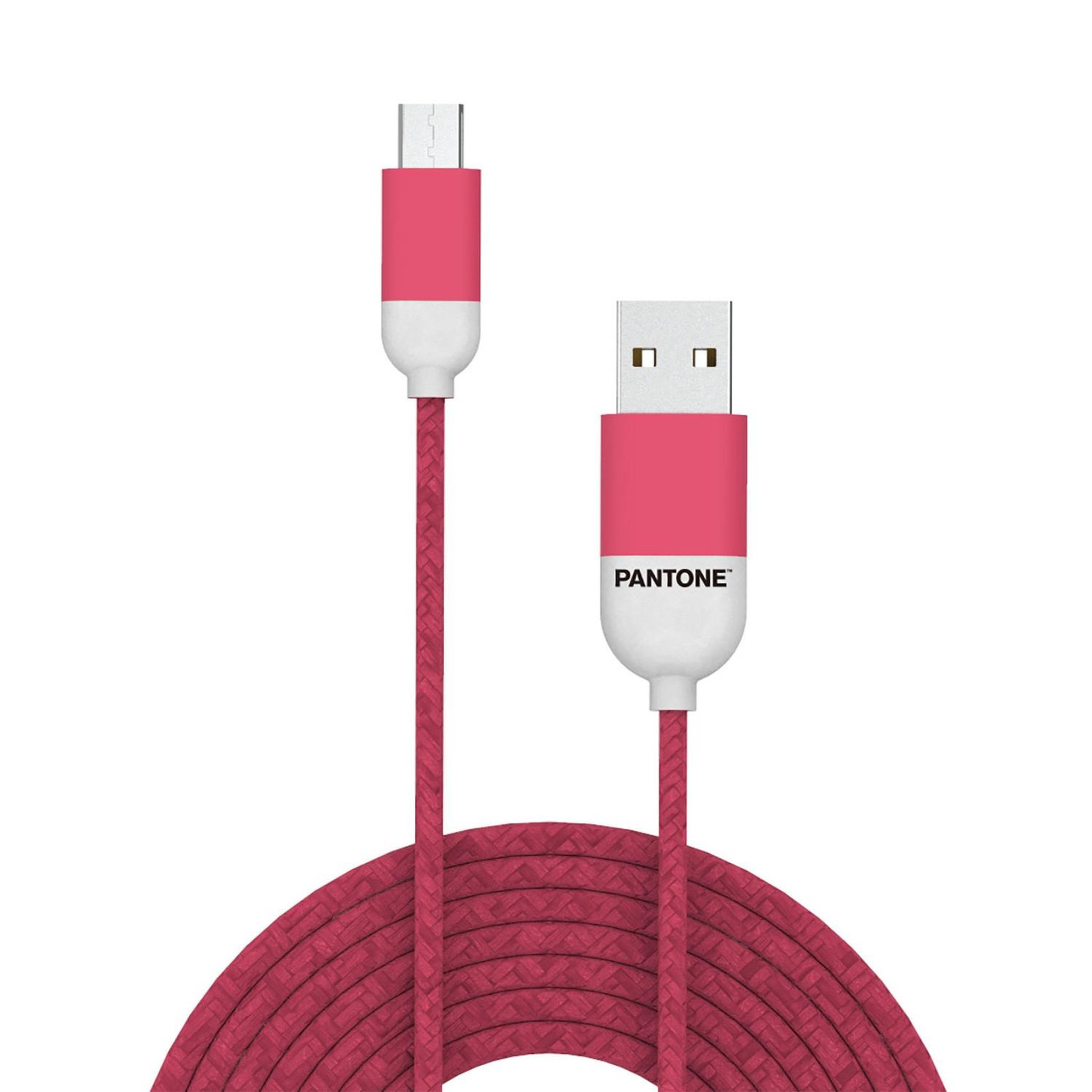 CELLY Celly PT-MC001-5P câble USB 1,5 m USB 2.0 Micro-USB A USB A Rose