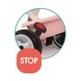Voir la diapositive 7 : SMOBY Tricycle Baby balade plus Rose