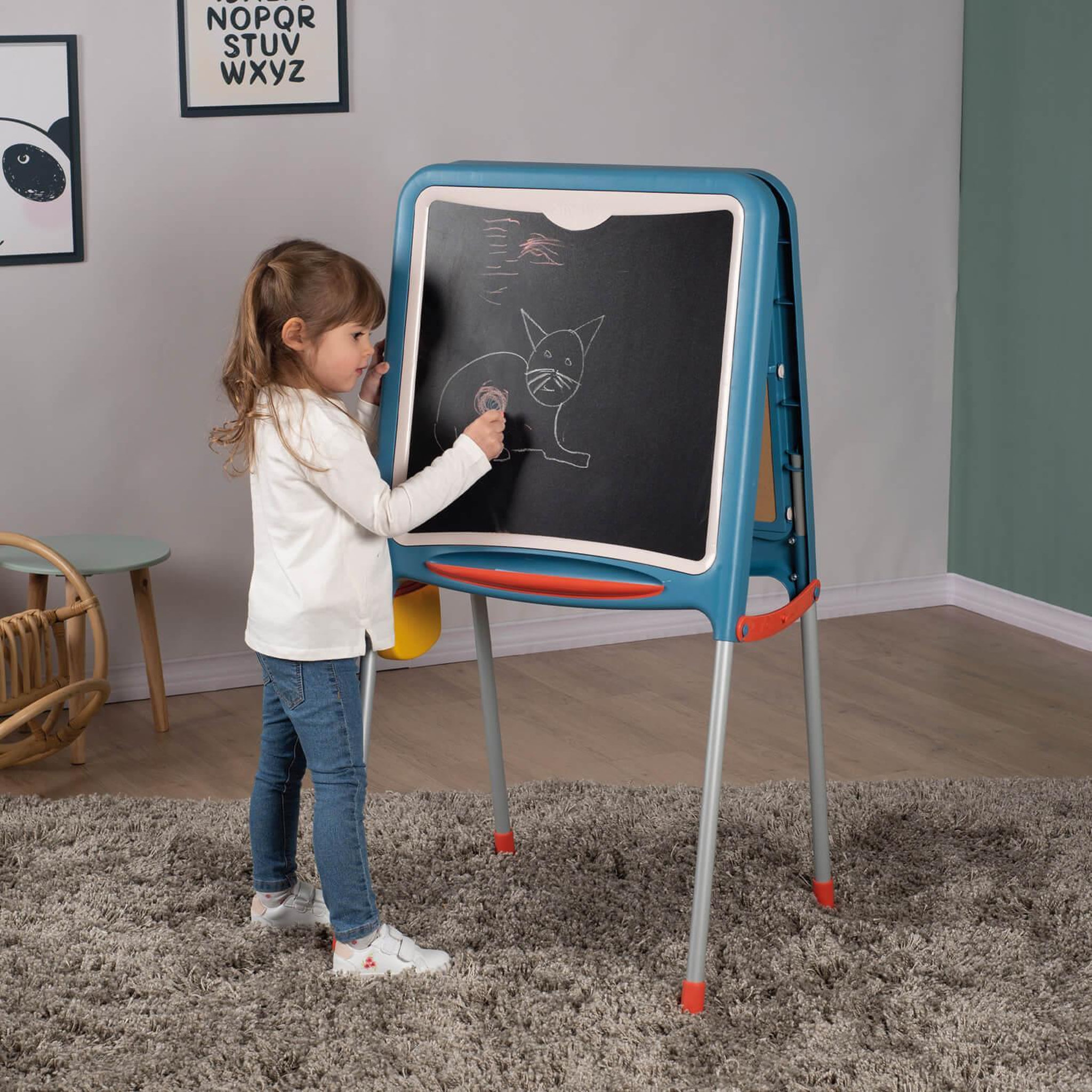 Voir la diapositive 4 : SMOBY Tableau Tubes en métal