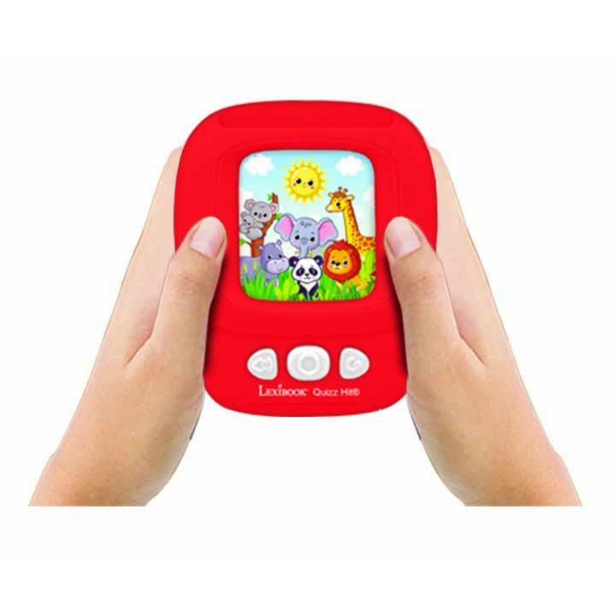 Lexibook Lecteur de cartes interactif parlant bilingue Quizz Hit anglais et espagnol