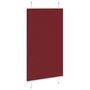Voir la diapositive 3 : VIDAXL Store plisse rouge bordeaux 75x100 cm largeur du tissu 74,4 cm