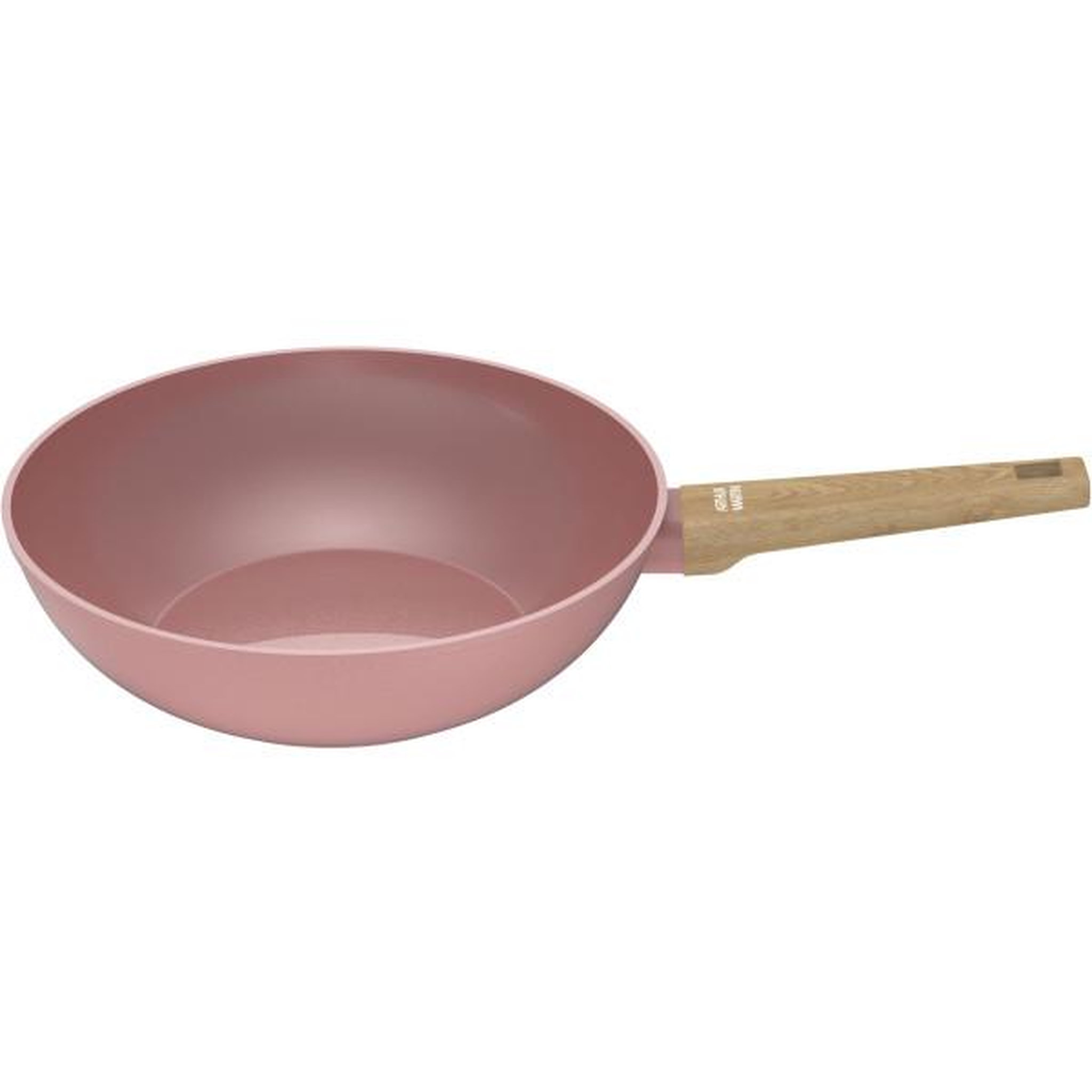 Arthur Martin Wok  - Tous feux dont induction - ARTHUR MARTIN - AM4944 - Revetement céramique - Ø 28 cm - Rose
