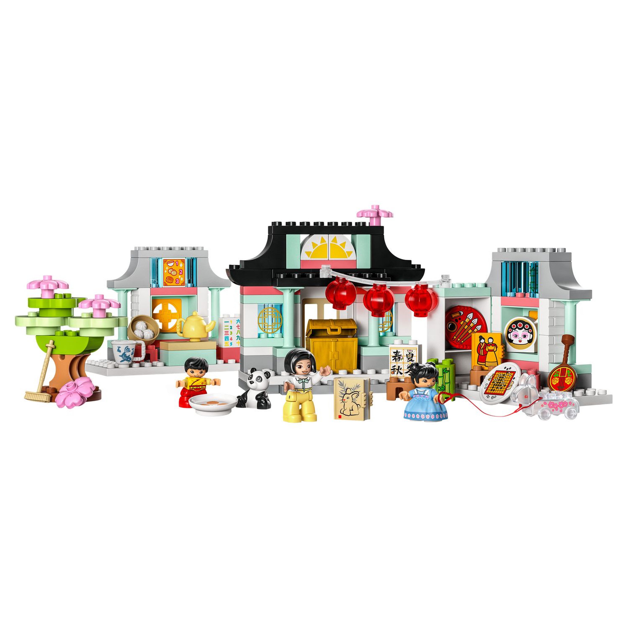 Voir la diapositive 3 : LEGO Duplo Ma ville 10411 Découvrir la culture chinoise, Jouet Éducatif, avec Figurine Panda, et Briques