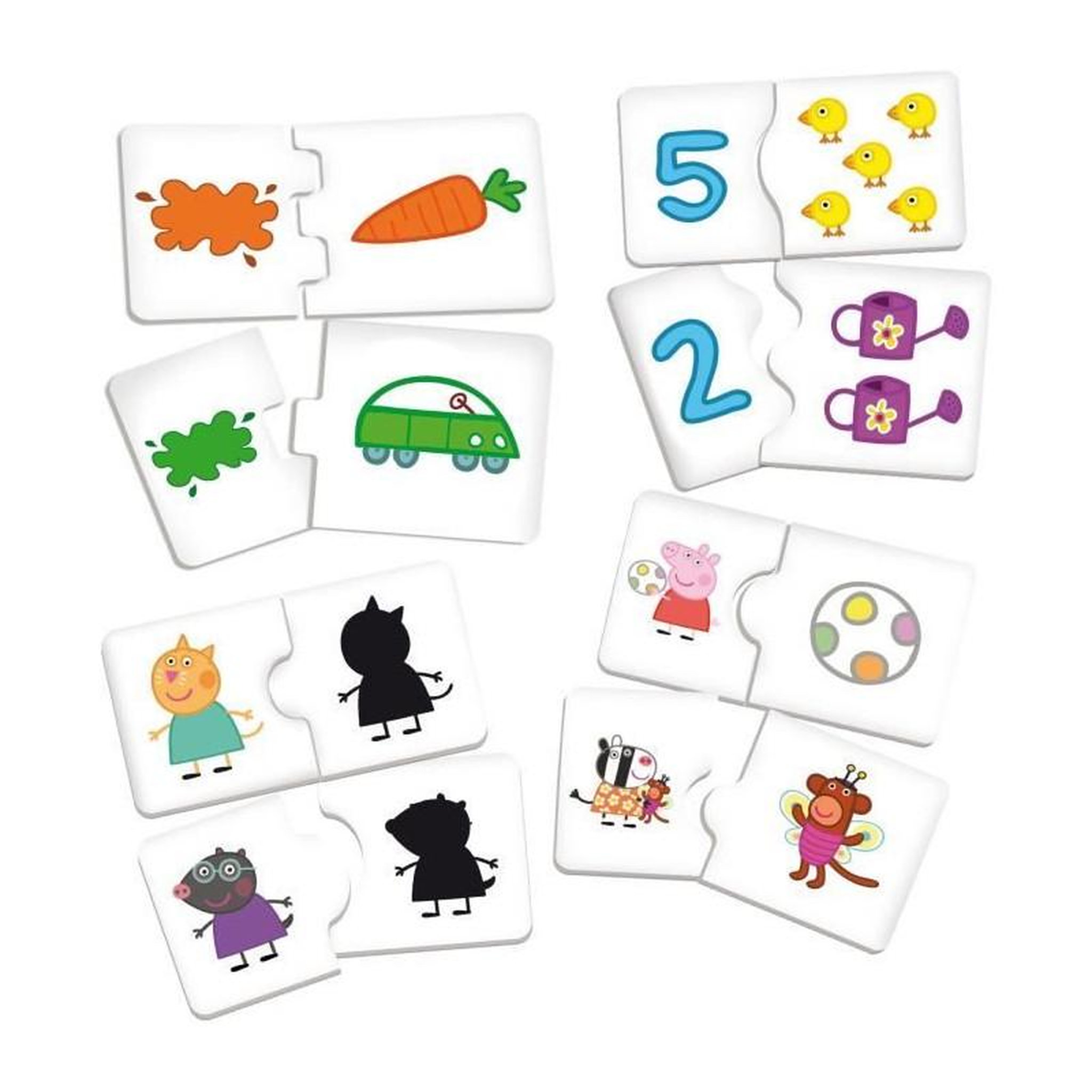 Voir la diapositive 6 : LISCIANI GIOCHI Bureau d'activités avec 10 jeux - Peppa Pig Super desk - Edu games - LISCIANI