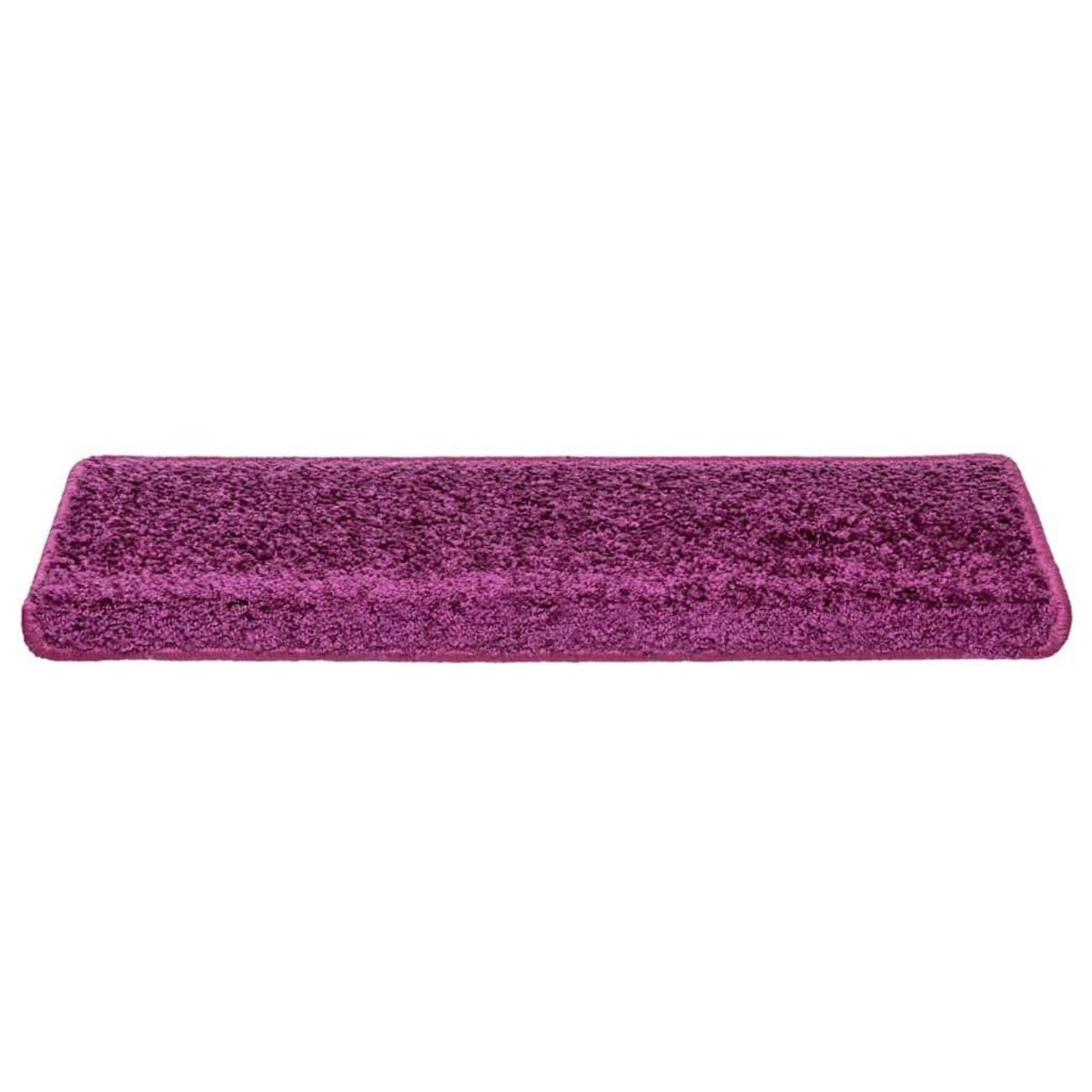 VIDAXL Tapis d'escalier 20 pcs 65x21x4 cm violet