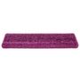 Voir la diapositive 3 : VIDAXL Tapis d'escalier 20 pcs 65x21x4 cm violet