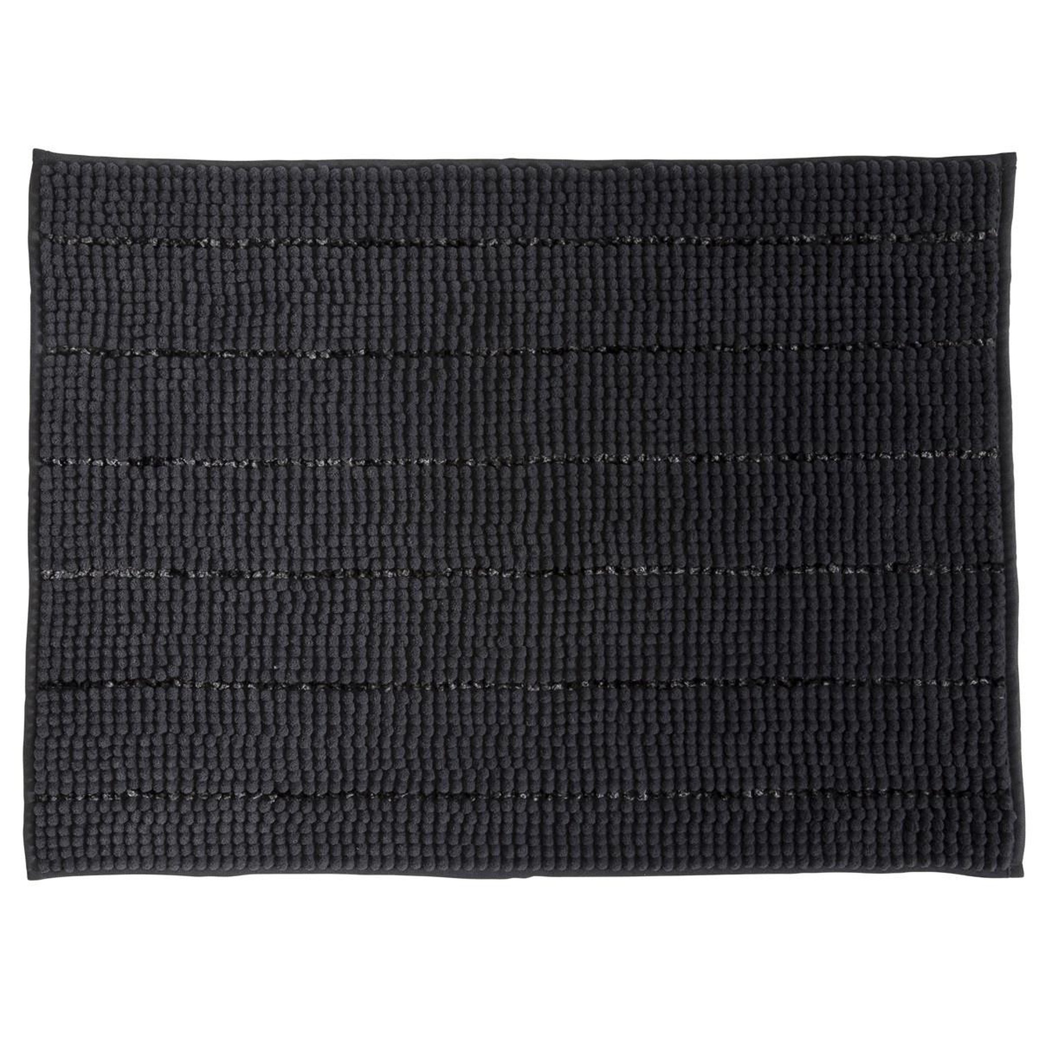 Voir la diapositive 1 : GUY LEVASSEUR Tapis de bain chenille 50x70 uni 50x70cm