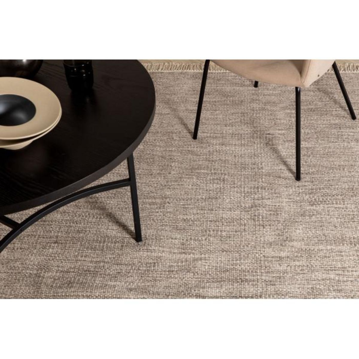 Paris Prix Tapis Déco en Laine  Cyrus  200x300cm Beige