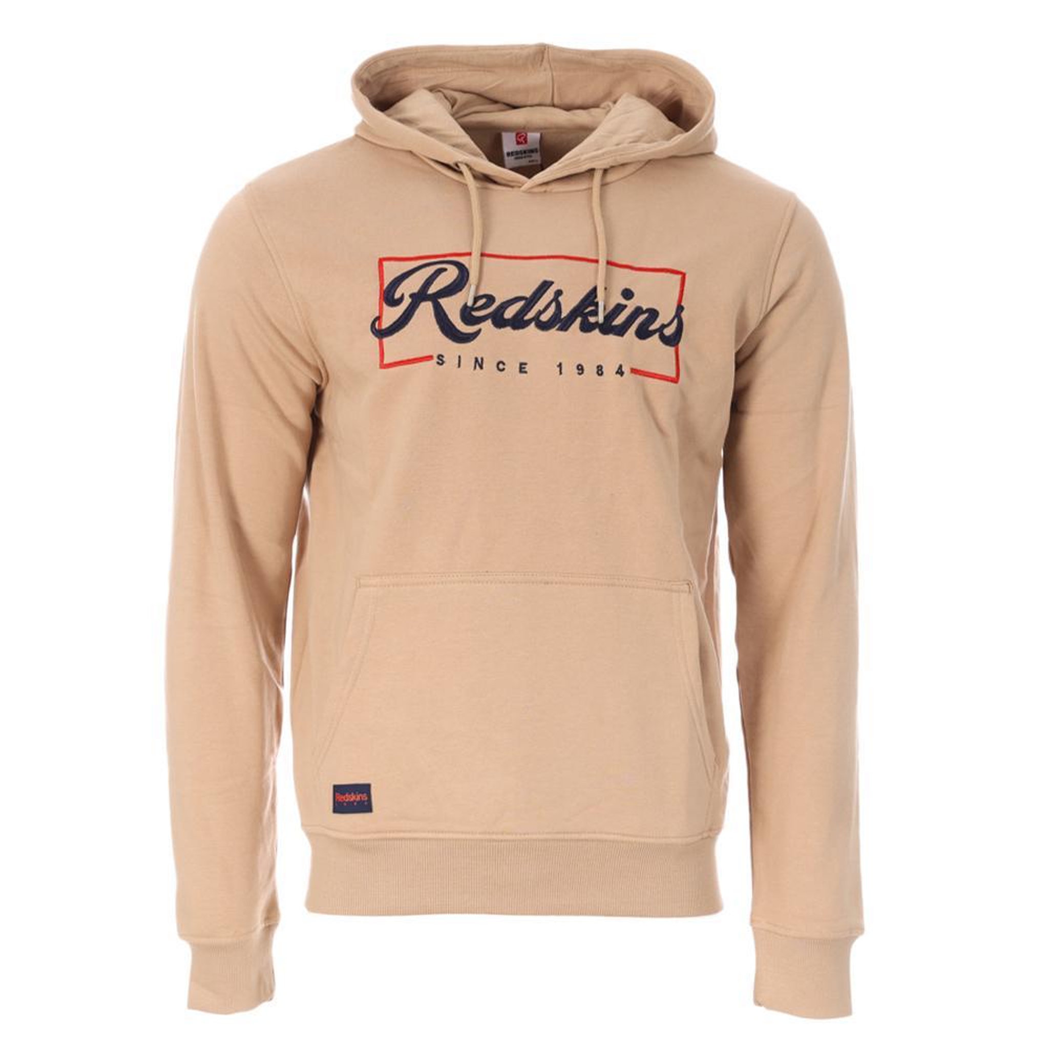 REDSKINS Sweat Beige Clair Homme Redskins Hoodie. Coloris disponibles : Beige