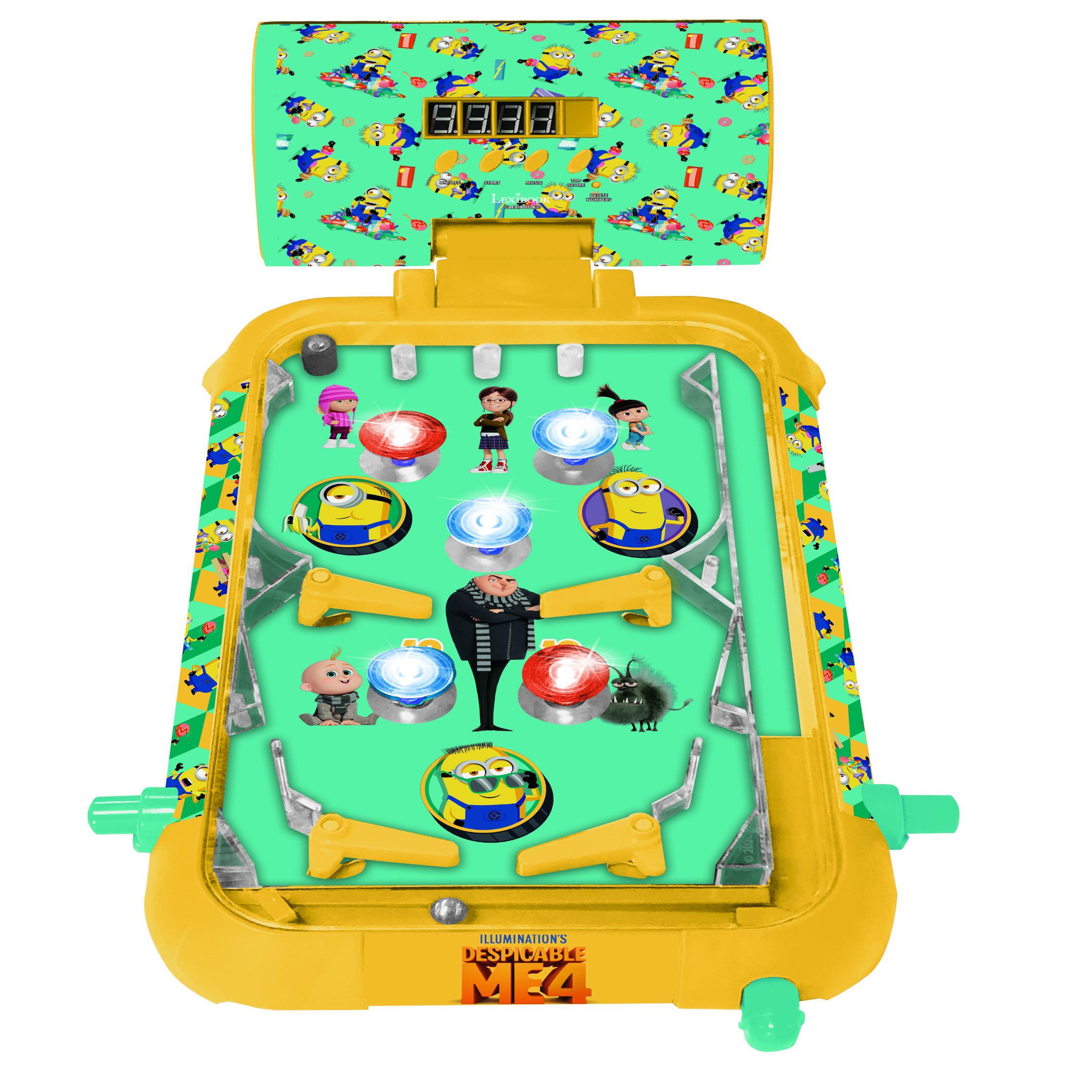 Voir la diapositive 2 : Lexibook Flipper électronique de table Les Minions