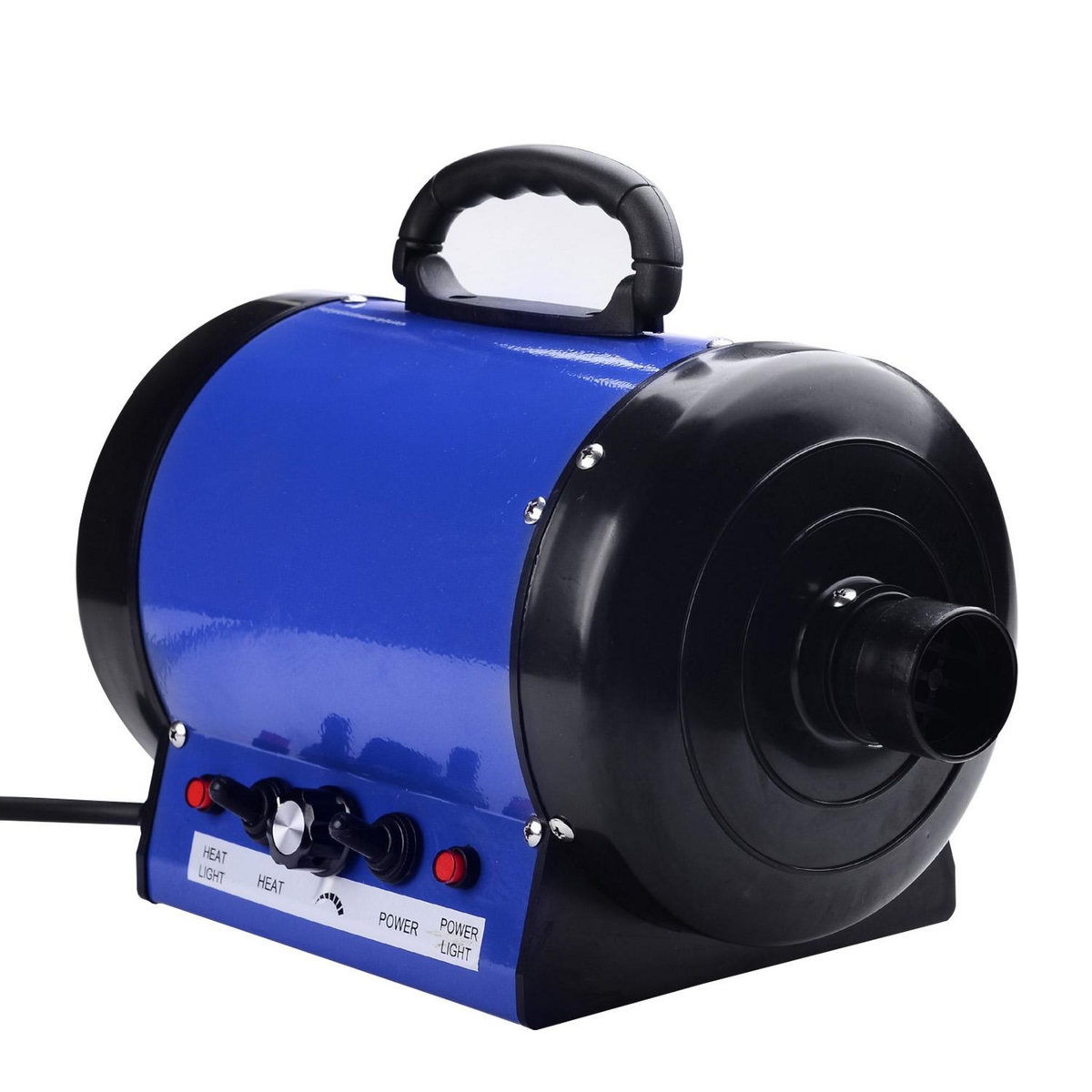 HOMCOM Sechoir professionnel seche-poils toilettage pour chiens chats animaux 2800 W