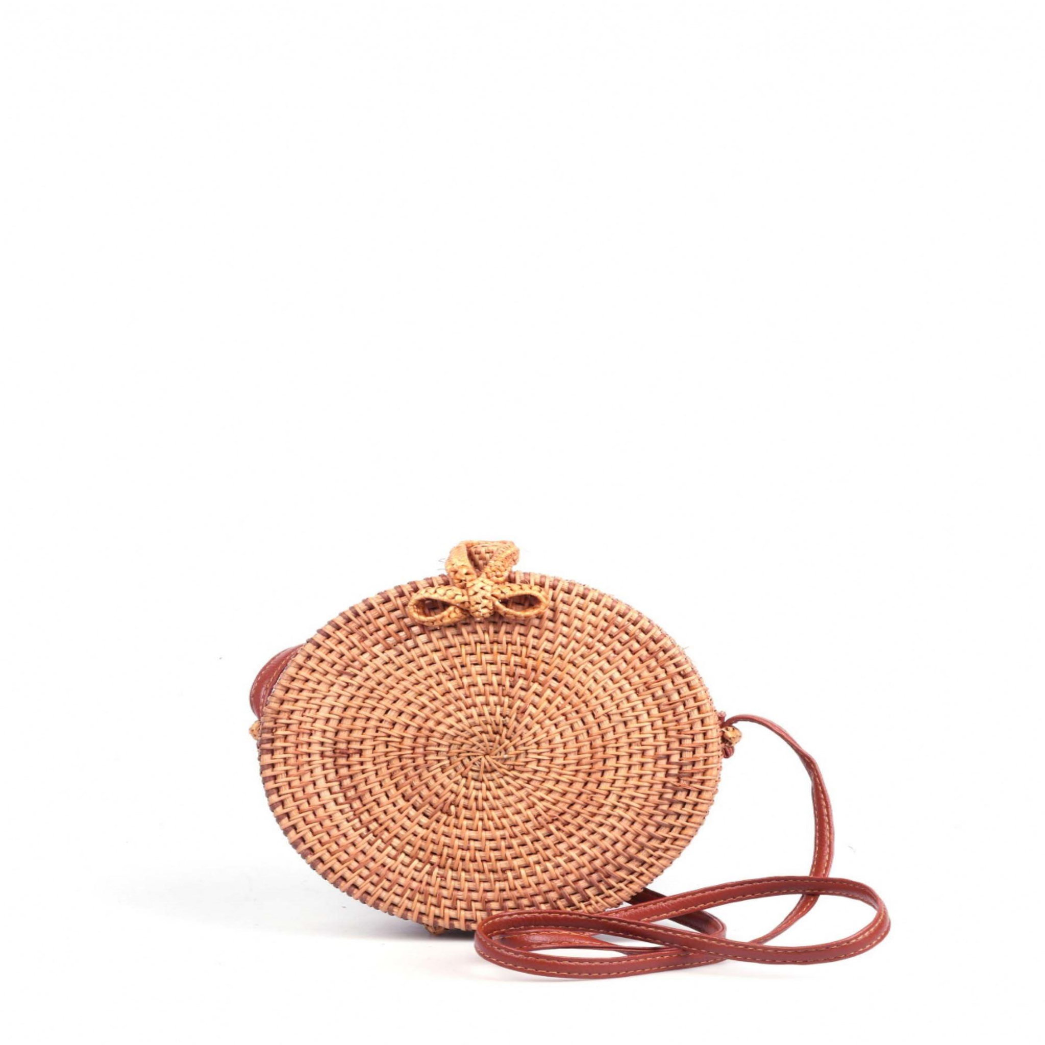 DARI BALI DARI BALI - Sac en paille PANTAI 20 cm