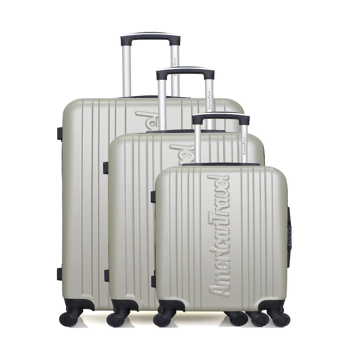 AMERICAN TRAVEL AMERICAN TRAVEL - Set de 3 Valises SPRINGFIELD 75 cm 4 Roues