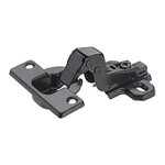 CENTRALE BRICO Charnière Slide On Rentrant, HETTICH, 35 mm, noir