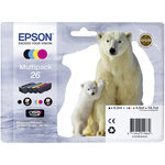 Epson Cartouches d'encre Epson C13T26164010 multipack couleur