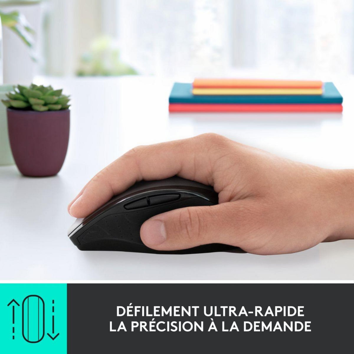 Logitech Souris M705 Silver sans fil optique