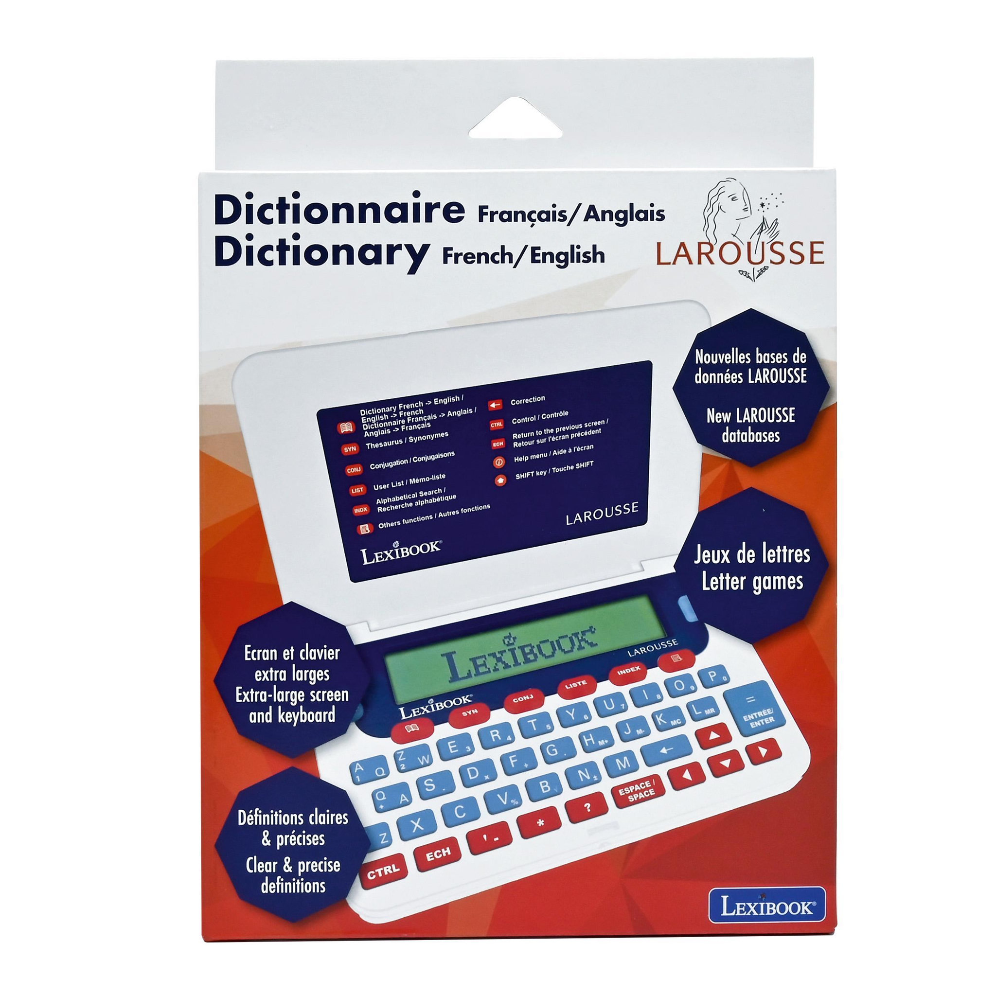 Voir la diapositive 4 : Lexibook Dictionnaire électronique de poche français Larousse