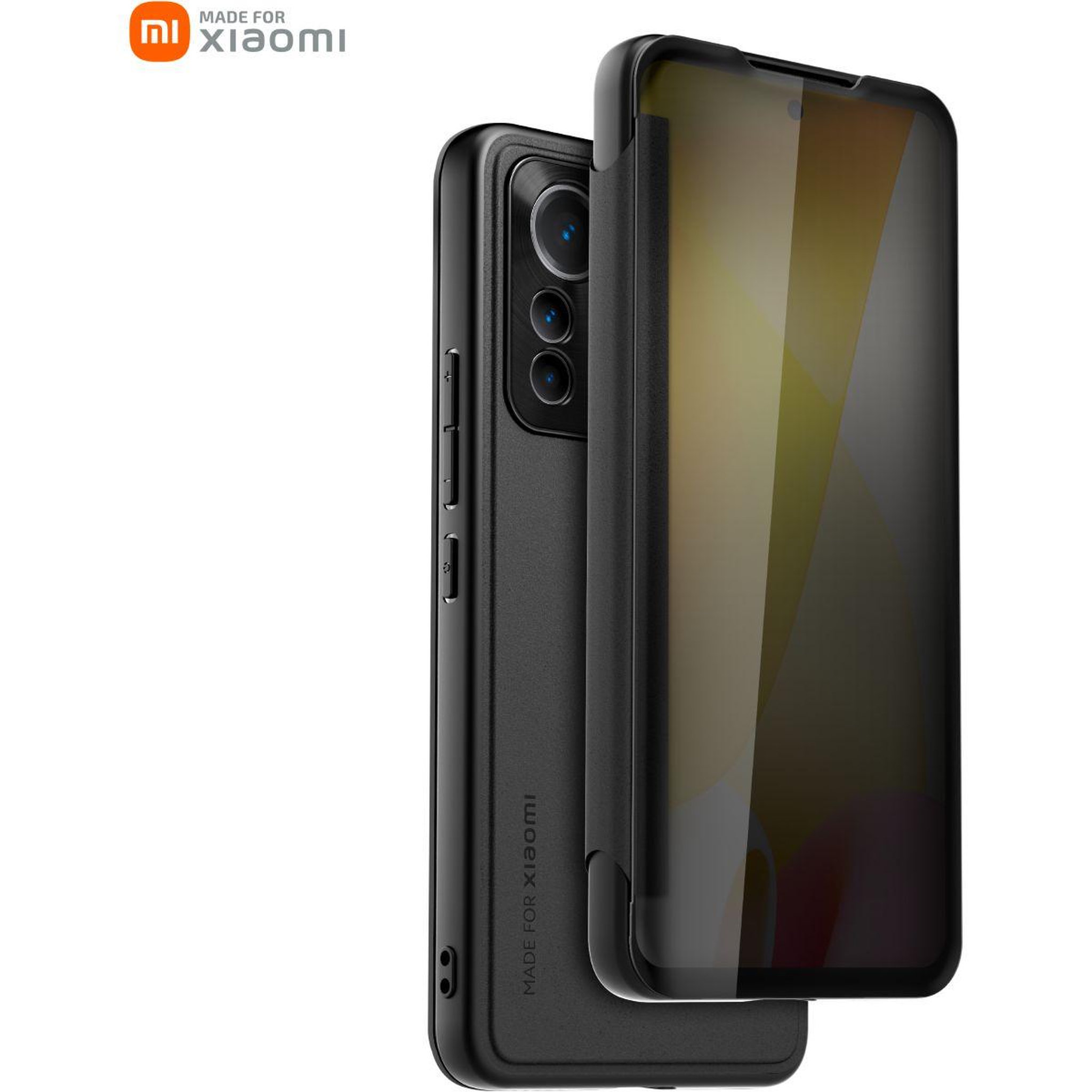 XIAOMI Etui view 12 lite noir