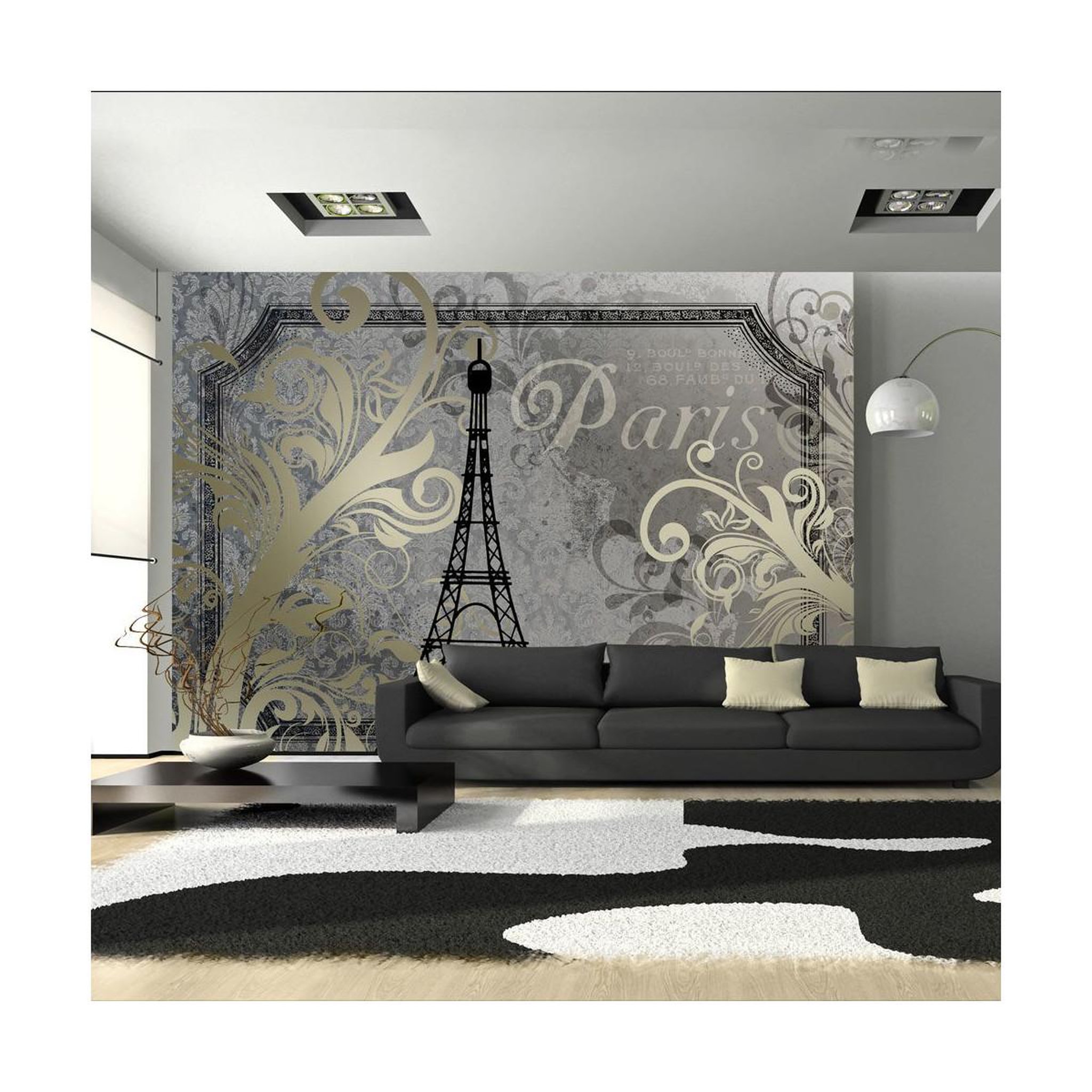 Voir la diapositive 1 : Paris Prix Papier Peint  Vintage Paris