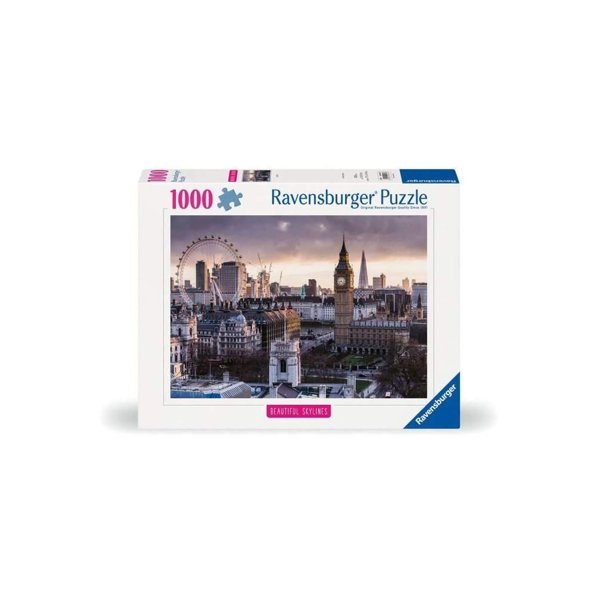 RAVENSBURGER Puzzle 1000 pièces - La ville de Londres en détail - Ravensburger