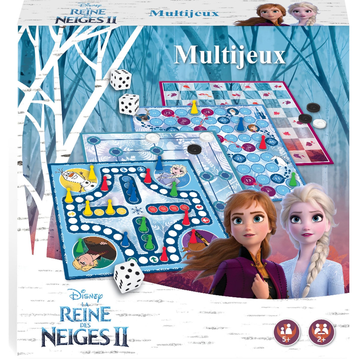 CARTAMUNDI Coffret multijeux Reine des Neiges 2