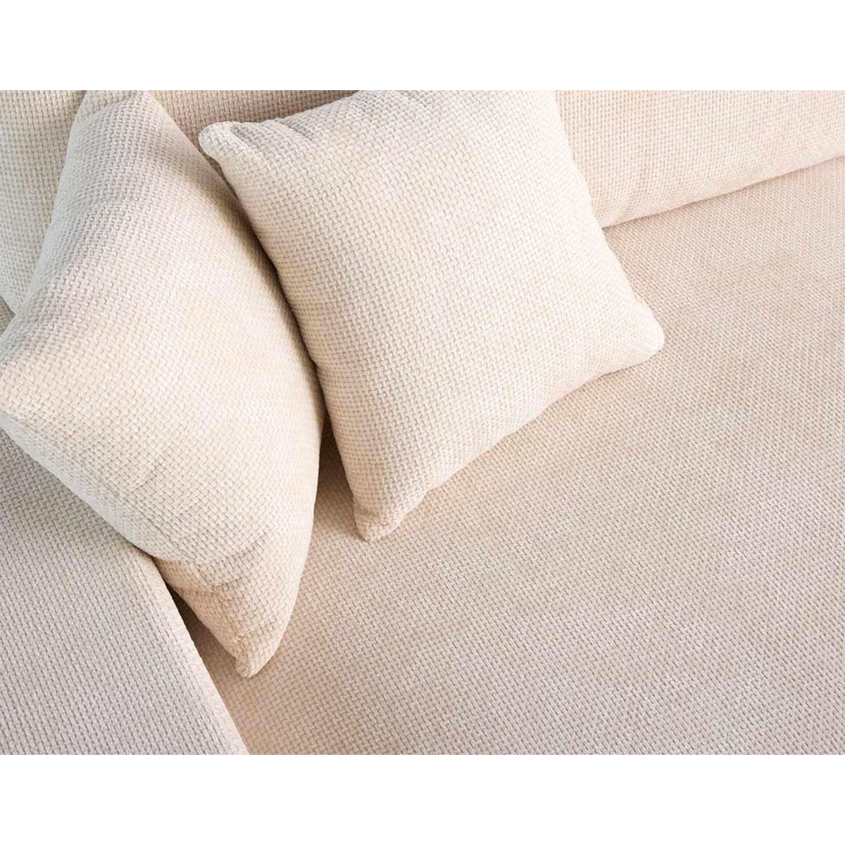 LISA DESIGN Pivoine - canapé d'angle réversible - 4 places - convertible avec coffre - en velours texturé