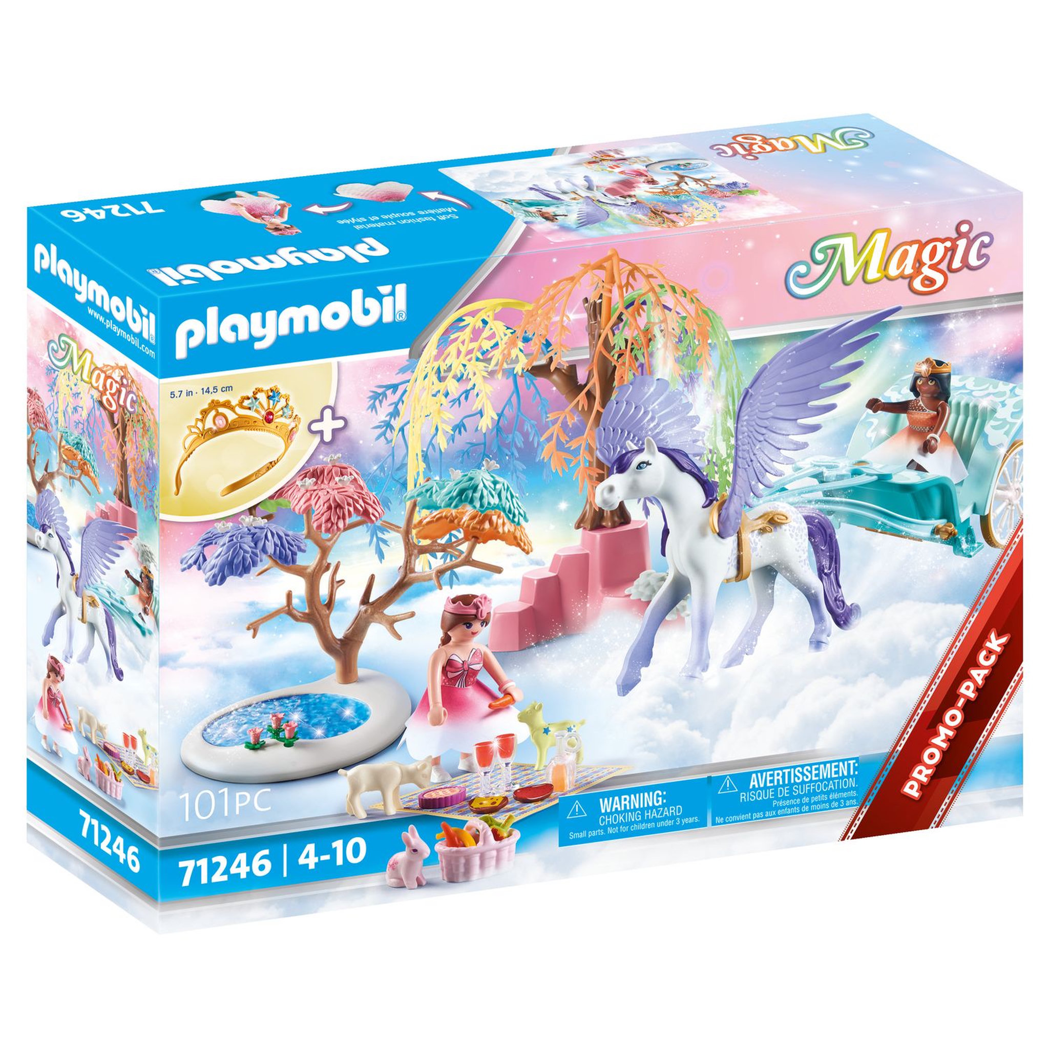 PLAYMOBIL 71246 Calèche et cheval ailé