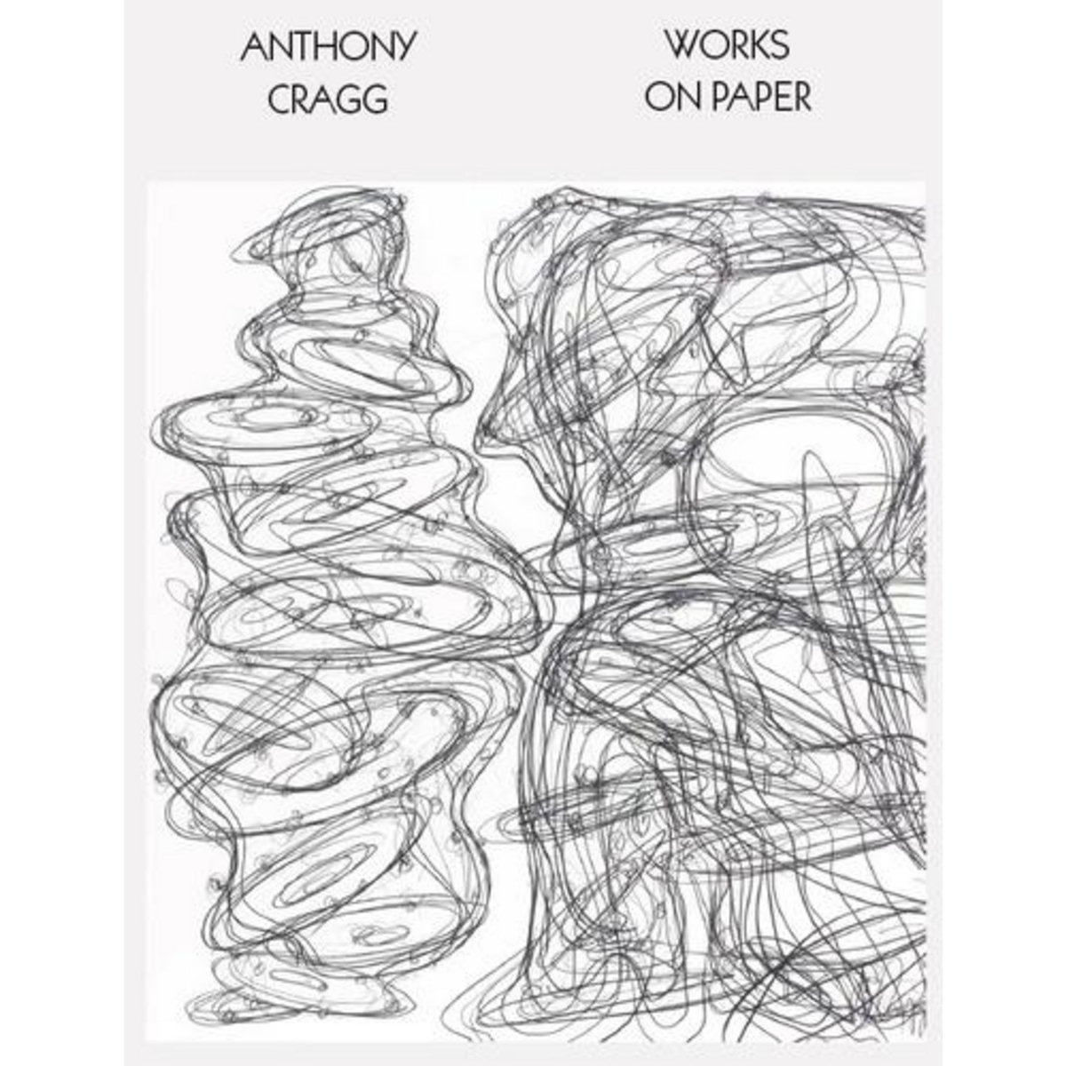 ANTHONY CRAGG DRAWINGS. TOME 1, WORKS ON PAPER, EDITION EN ANGLAIS, Cragg Foundation
