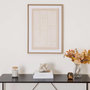 Voir la diapositive 3 : ATMOSPHERA Toile Murale 3D  Donovan  50x70cm Beige