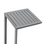Voir la diapositive 3 : HESPERIDE Table d'appoint en aluminium gris Graphite Evasion - Hespéride