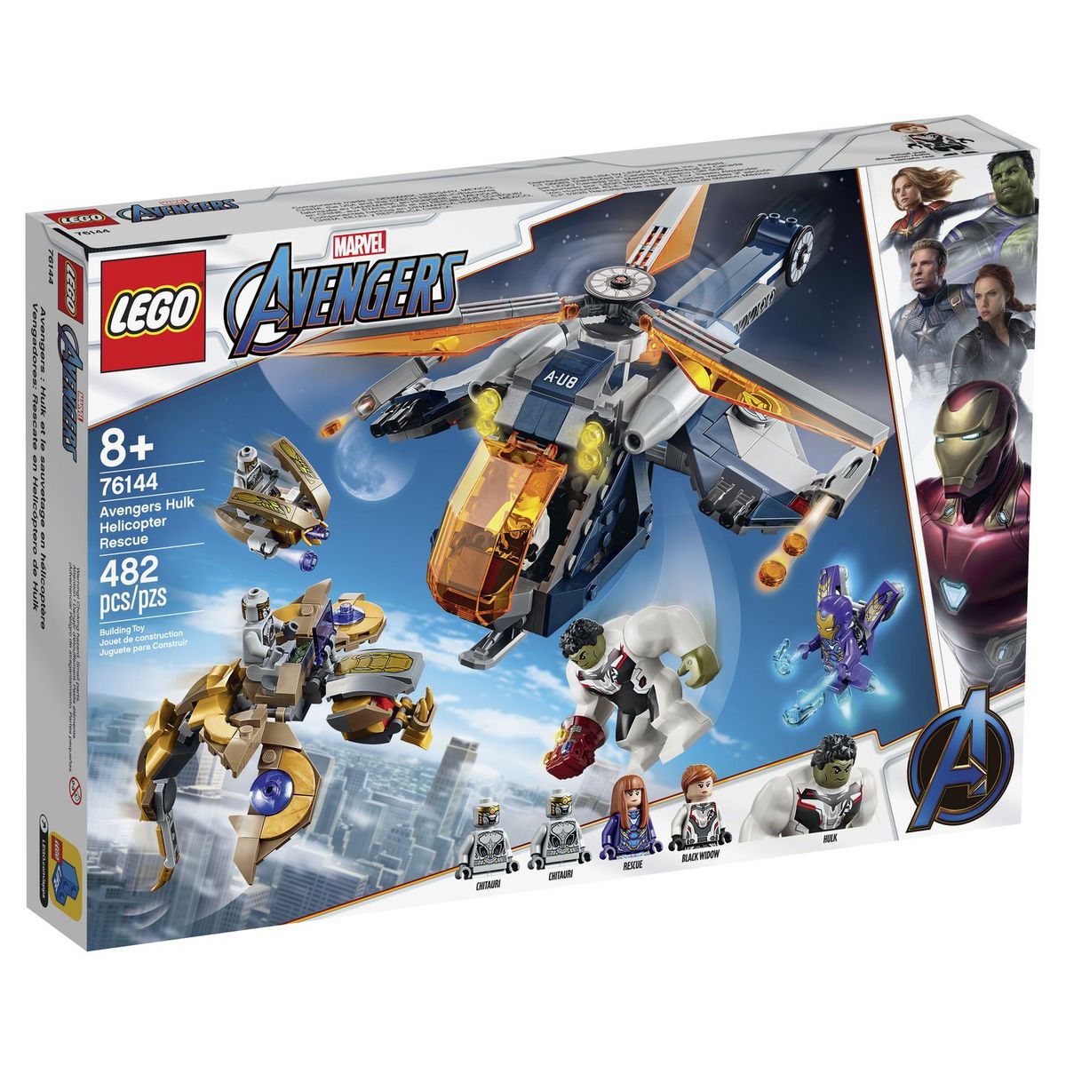 LEGO Marvel Avengers 76144 - L'hélicoptère des Avengers