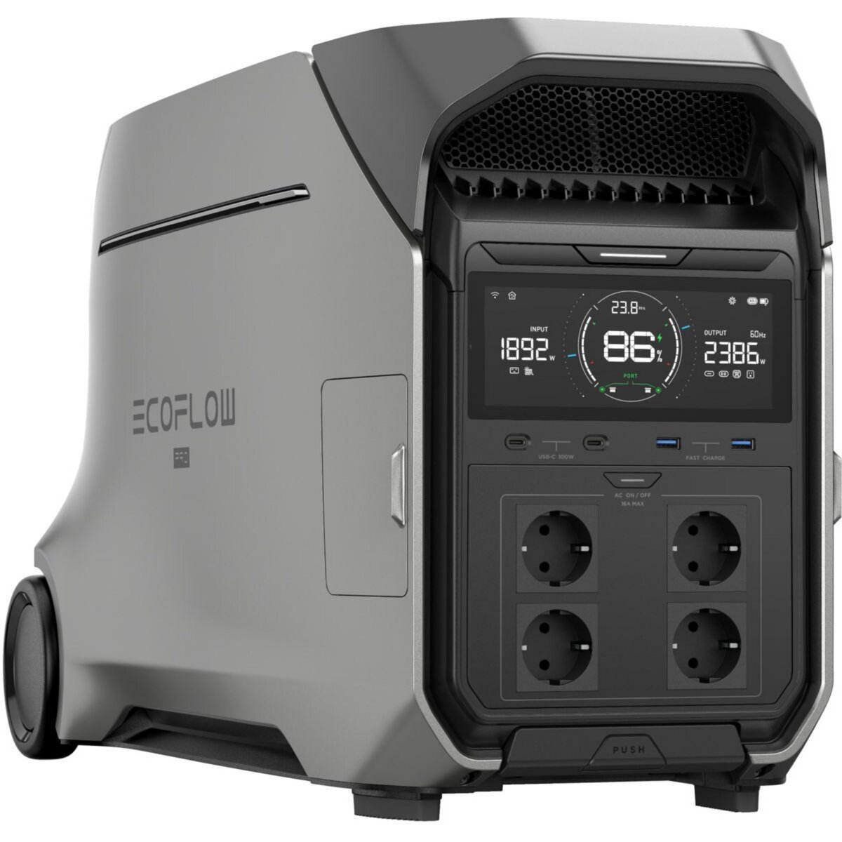 ECOFLOW Station de charge DELTA Pro 3 Portable Power Station