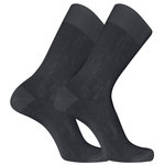 PIERRE CARDIN Paire de chaussettes de ville en Fil d'Ecosse modèle 0110. Coloris disponibles : Gris