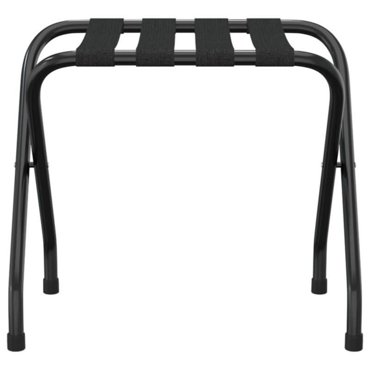 VIDAXL Porte bagages Noir 56x40x49 cm
