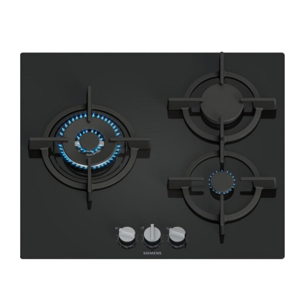 Siemens Table de cuisson gaz 60cm 3 feux 8000w - EP6A6CI10