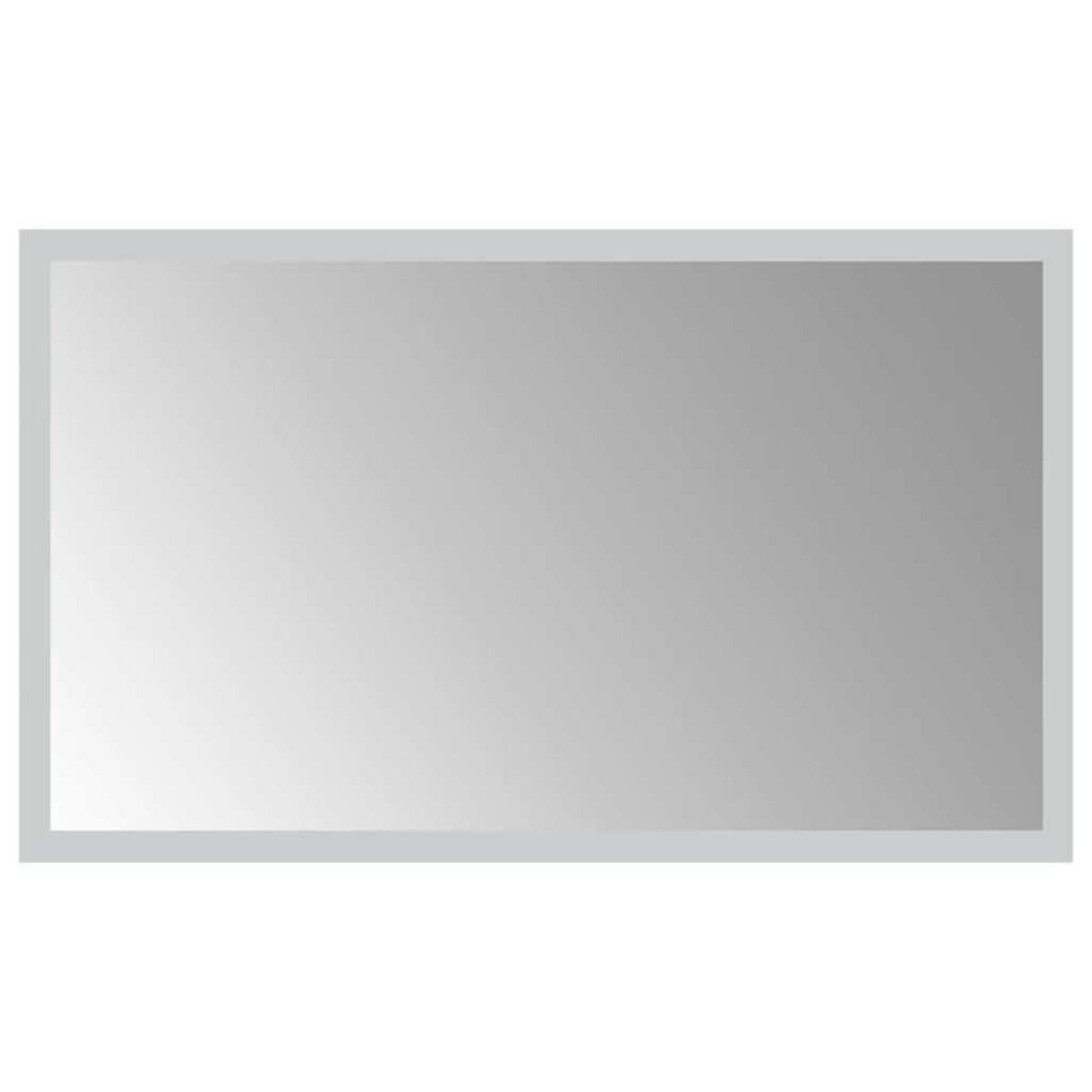 VIDAXL Miroir de salle de bain a LED 50x30 cm